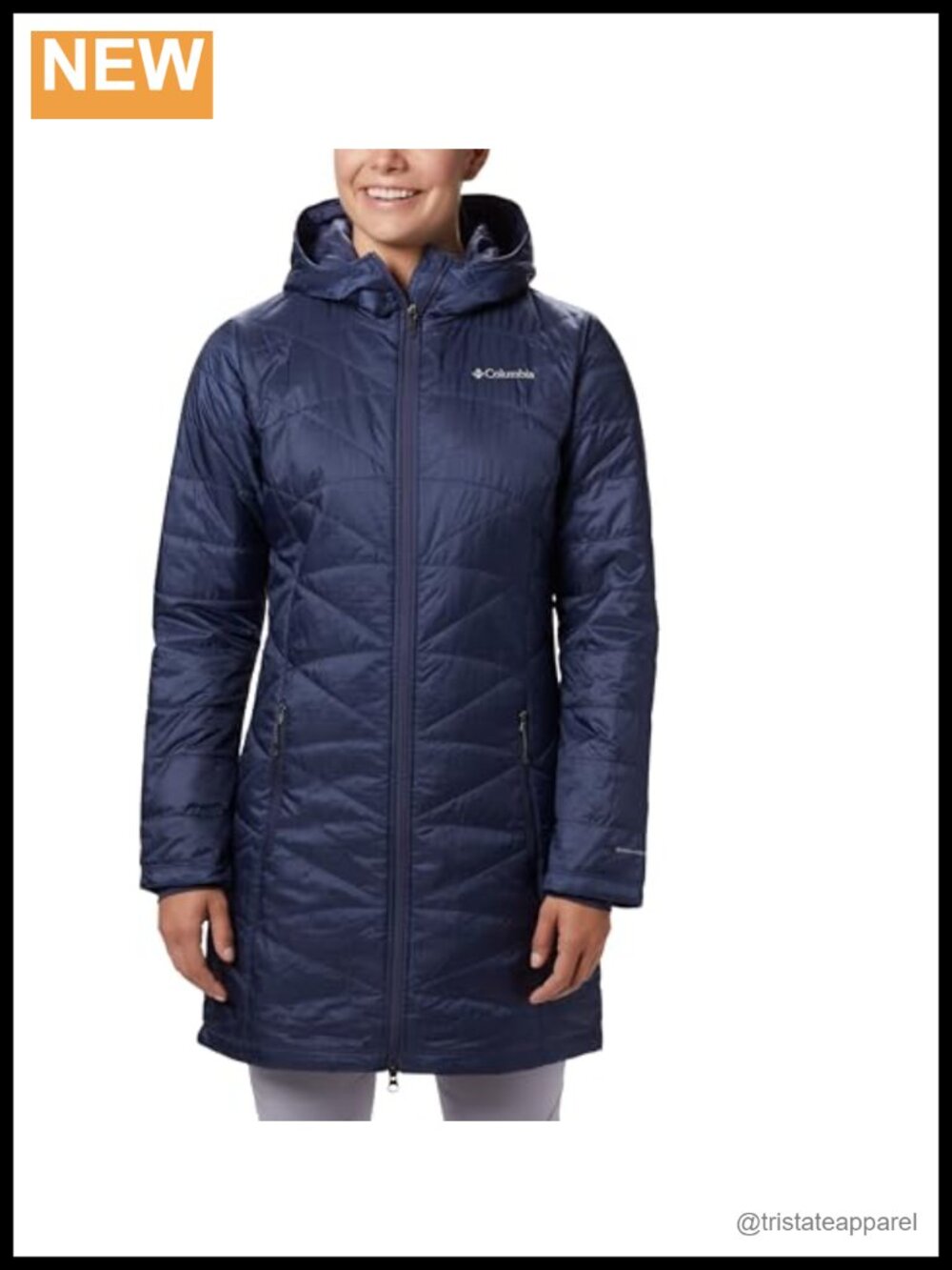 Lightweight Hooded Jacket Omni-Heat Thermal Reflective Winter Coat